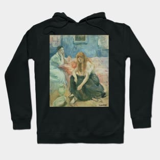 Two Girls by Berthe Morisot Hoodie